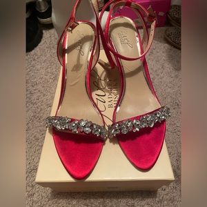 Badgley Mischka Red heels